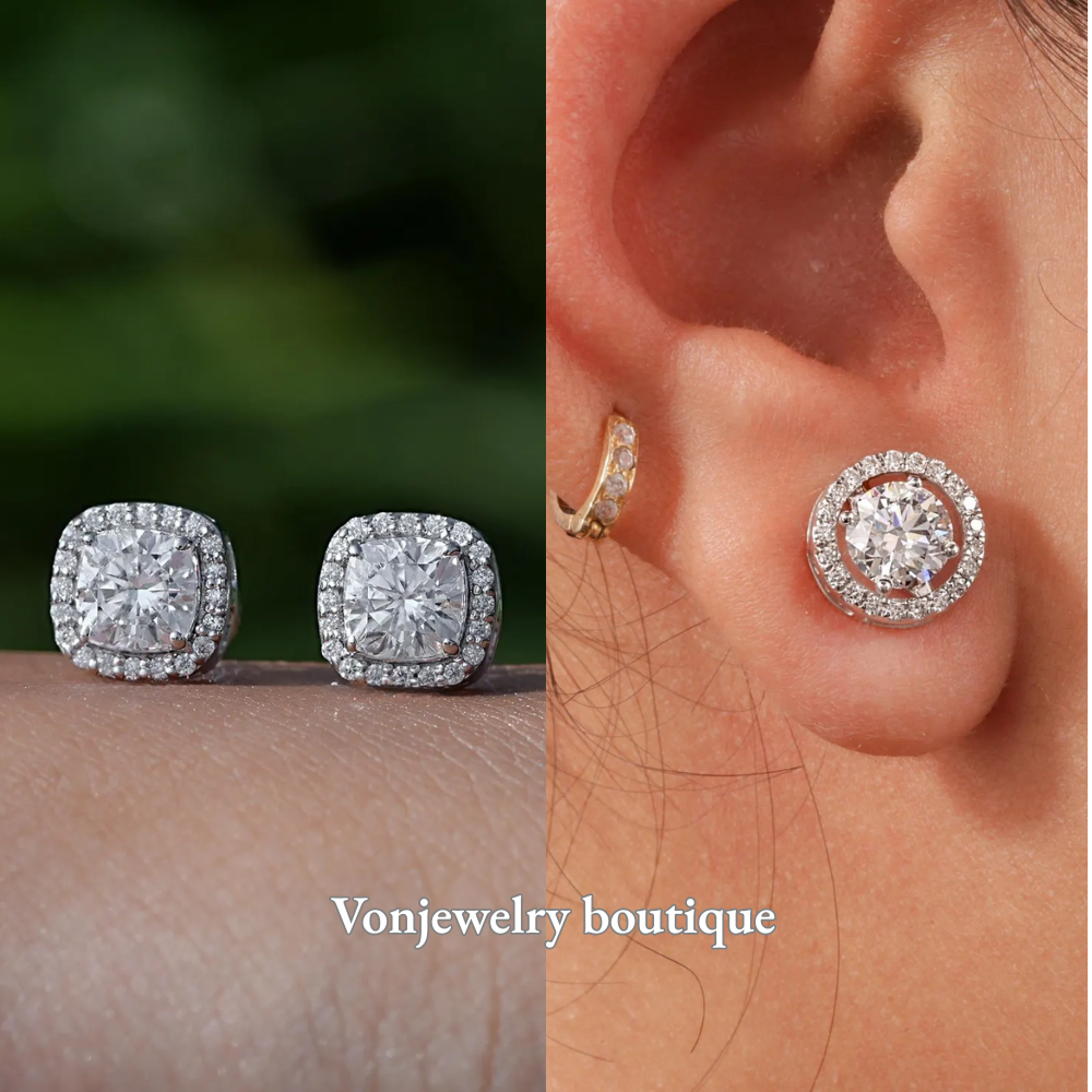 Cushion-Halo & Martini-Halo Set