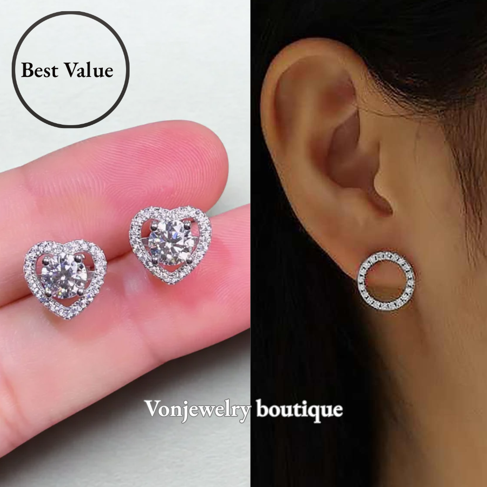 Diana-Heart & VVS-Eternity Set