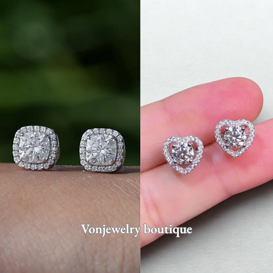 Cushion-Halo & Diana-Heart Set